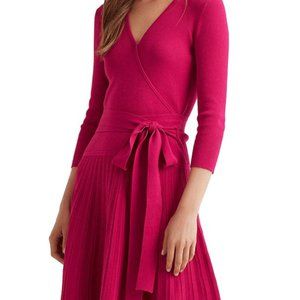 Ralph Lauren Pink Wrap Dress - Size S, NWT